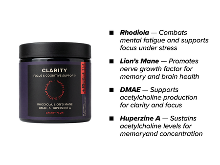 Clarity Focus & Cognitive Support Gummy